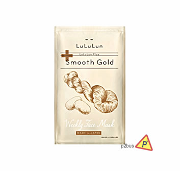 Lululun Plus Smooth Gold Silk Mask