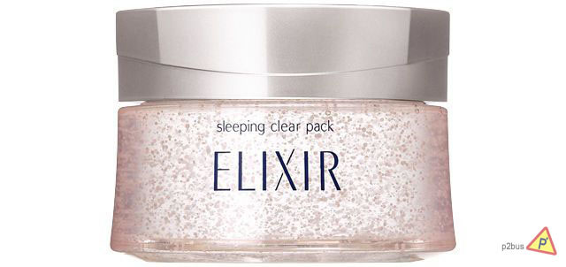Shiseido Elixir Whitening & Revitalizing Sleeping Clear Pack