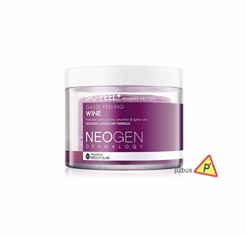 NEOGEN Gentle Gauze Peeling Pad (Red Wine)