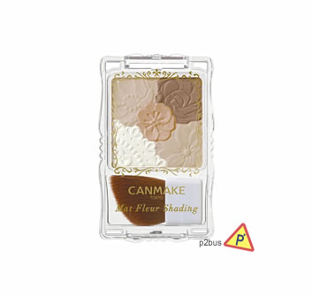 Canmake Mat Fleur Shading Powder 02 Dark Brown