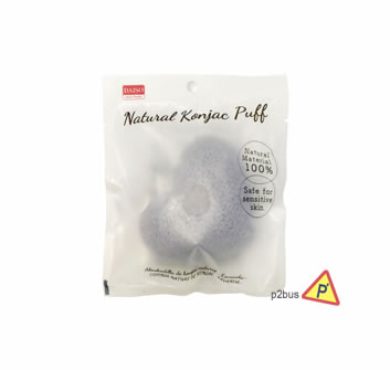 Daiso Natural Konjac Puff (Love Type/Moist)