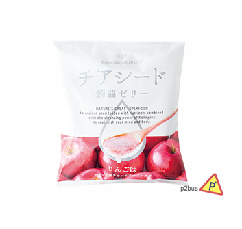 Chiakon Chia Seed Konnyaku Jelly (Apple)