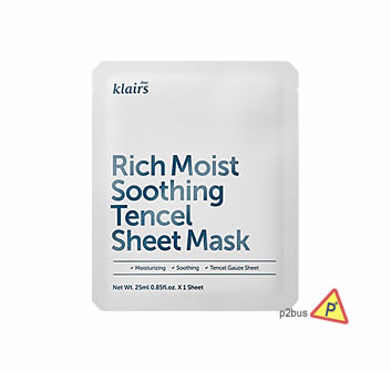 Klairs Rich Moist Soothing Tencel Sheet Mask