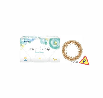 Clalen Iris2 2 Weeks Color Contact Lenses (Sheer Brown)