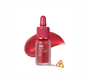Peripera Ink Airy Velvet Lip Tint (01 Hotspot Red)