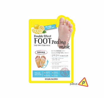 Double & Zero Double Effect Foot Peeling Mask