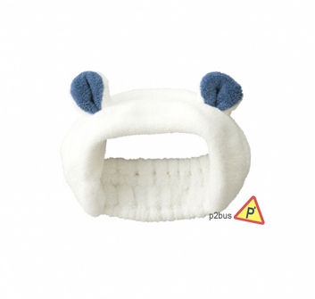 CARARI ZOOIE Absorbent Hair Band (Polar Bear)