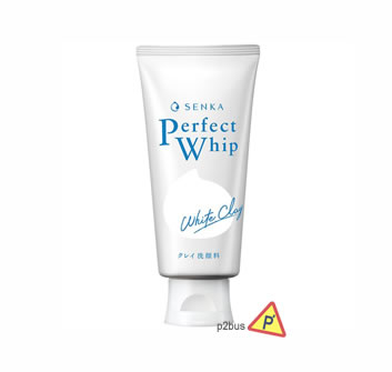 Shiseido Senka Perfect Whip White Clay Face Wash