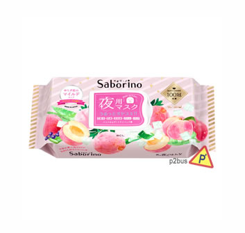 Saborino Soothing Night Care Mask (Aloe & Peach)