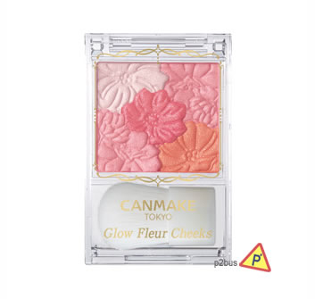 Canmake Glow Fleur Cheeks (02 Apricot Fleur)