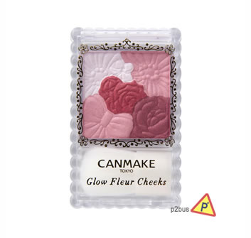 Canmake Glow Fleur Cheeks (09 Burgundy Fleur)