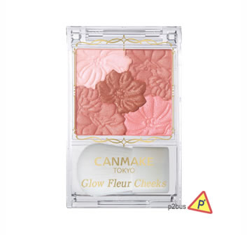 Canmake Glow Fleur Cheeks (11 Chai Fleur)