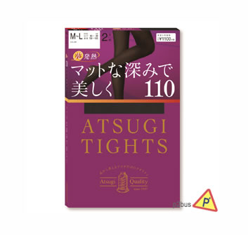 Atsugi Tights with HEAT #110Den #L~LL