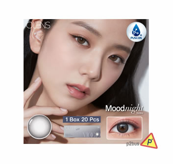 Olens Moodnight 1 Day Color Contact Lenses (Gray)