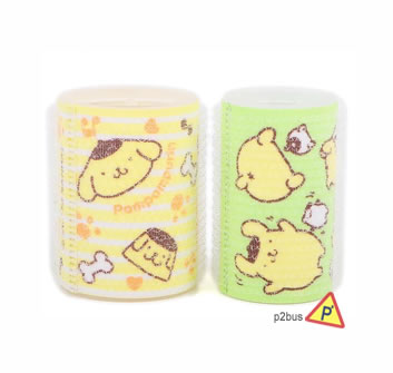 Sanrio Hair Rollers (Pompompurin)