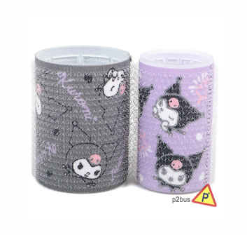 Sanrio Hair Rollers (Kuromi)