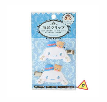 Sanrio Character Hair Clip Crystal (Cinnamoroll)