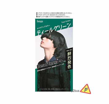 Hoyu Beauteen Make Up Hair Color (Teal Green)