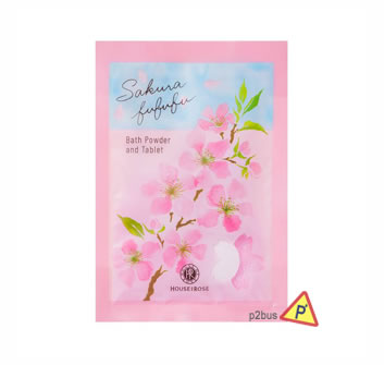 House Of Rose Sakura Fufufu Bath Powder 