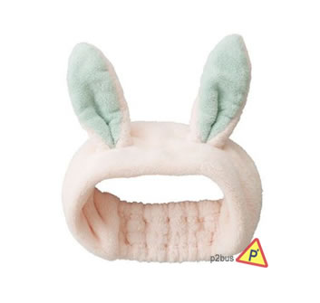 CARARI ZOOIE Absorbent Hair Band (Rabbit)