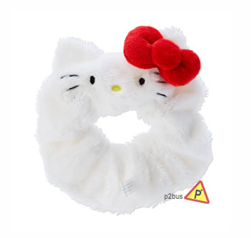 Sanrio Character Fluffy Hair Band (Hello Kitty)