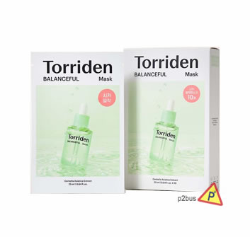 Torriden Balanceful Cica Mask 10pcs