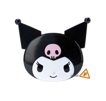 Sanrio Character Compact Mirror and Comb Set (Kuromi)